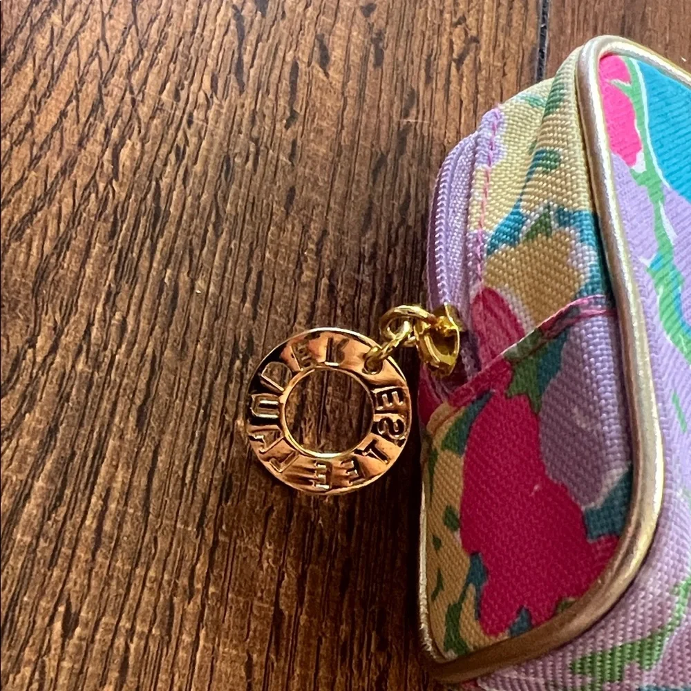 Lilly Pulitzer Vibrant Floral Cosmetic Pouch